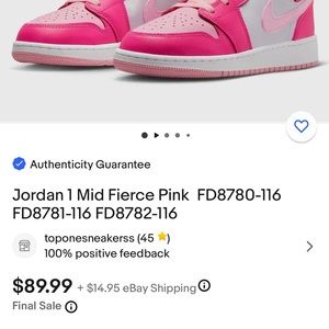 Nike jordan’s Sneakers were worn once. Paid 110.00 and I can’t return them.